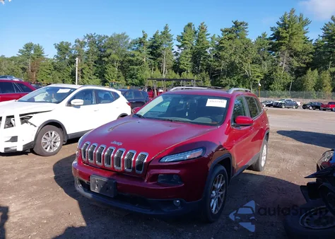 2016 Jeep Cherokee Latitude from USA, damaged, VIN 1C4PJLCBXGW201289